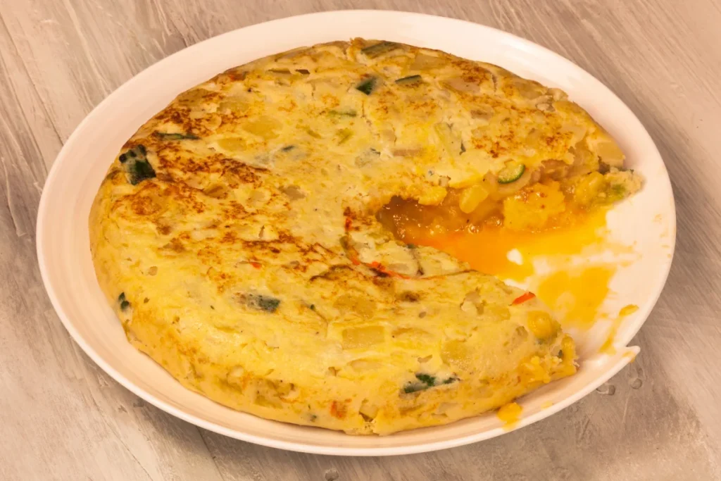 Hiszpański omlet z ziemniakami