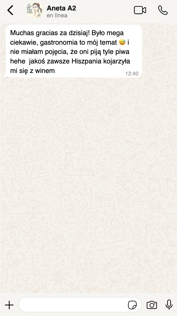 testiomonio - nauka hiszpańskiego online
