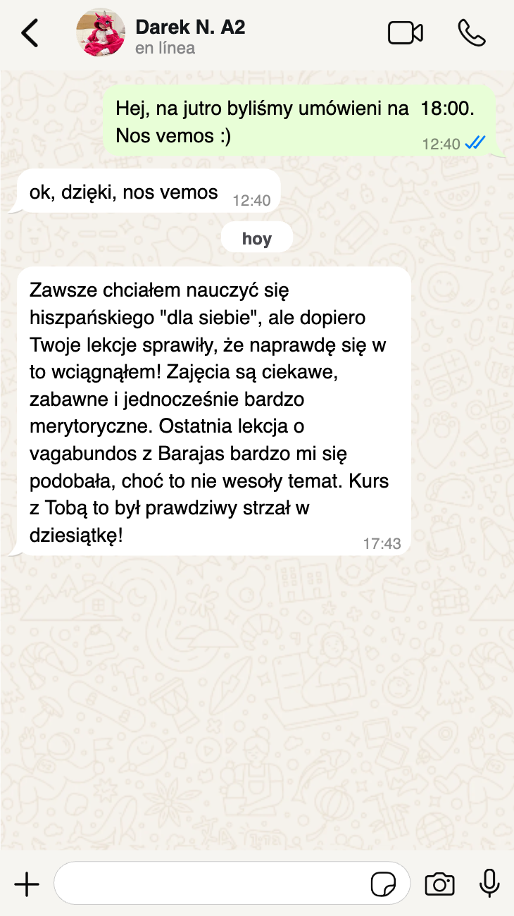 testiomonio - nauka hiszpańskiego online tlumacze hiszpanski