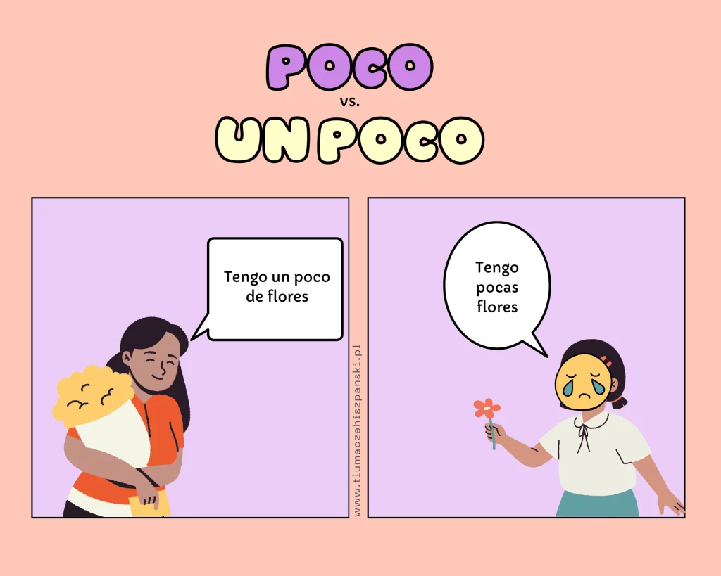 Tengo un poco de flores | Tengo pocas flores