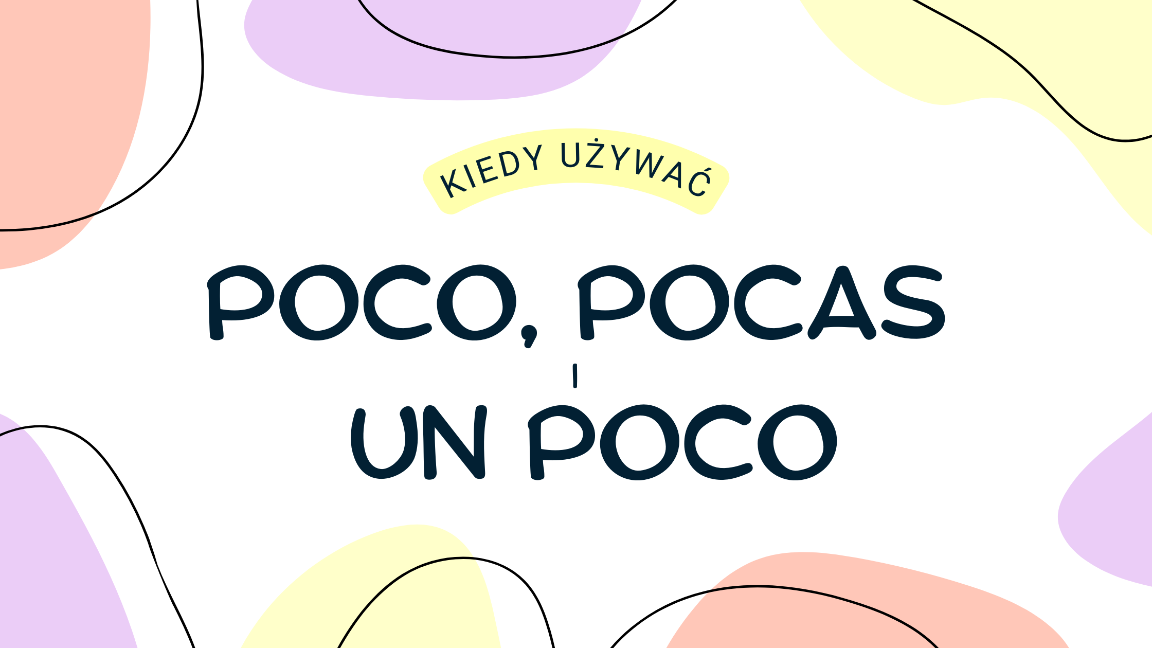 poco i un poco po hiszpańsku